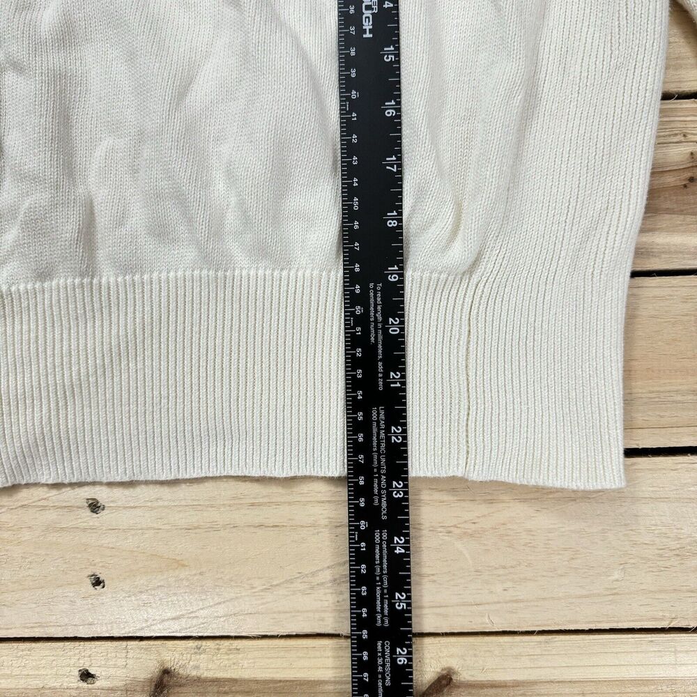 Vintage Tommy Hilfiger Knit Y2K Logo‎ Sweater XL Crewneck 2000s Preppy Academia - Picture 7 of 9